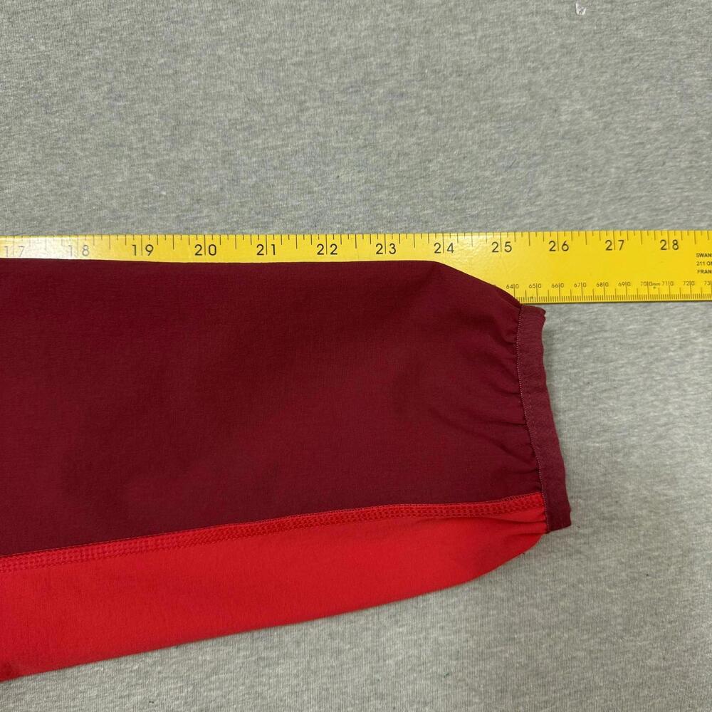 Eddie Bauer First Ascent Jacket Large Mens Soft Shell Sandstone Shield Red - Picture 3 of 9